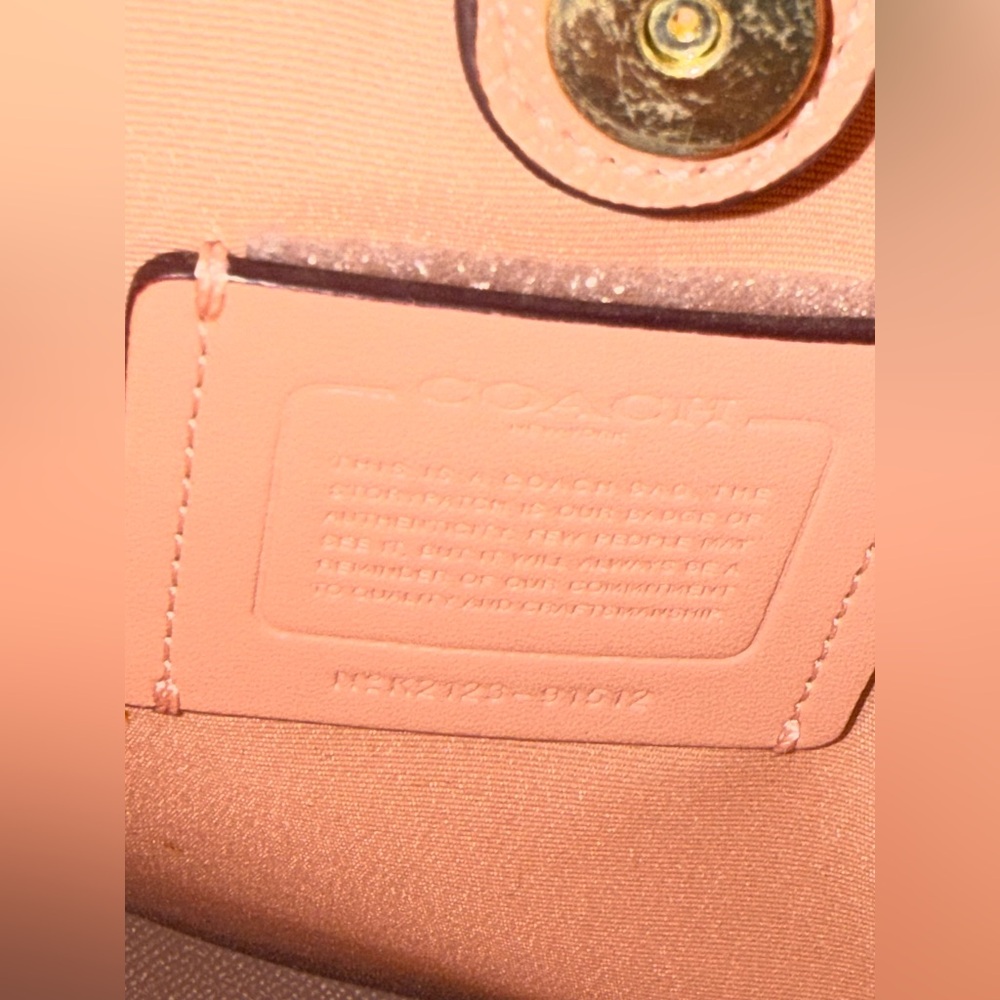 COACH Shoulder Bag Town Bag
Brown + Shell Pink - Picture 8 of 9
